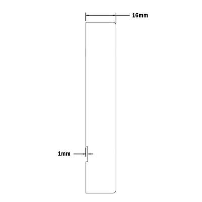 55-050-1 MODULAR SOLUTIONS ALUMINUM BRACKET SLIDING DOOR TO HANG RAIL W/ HARDWARE